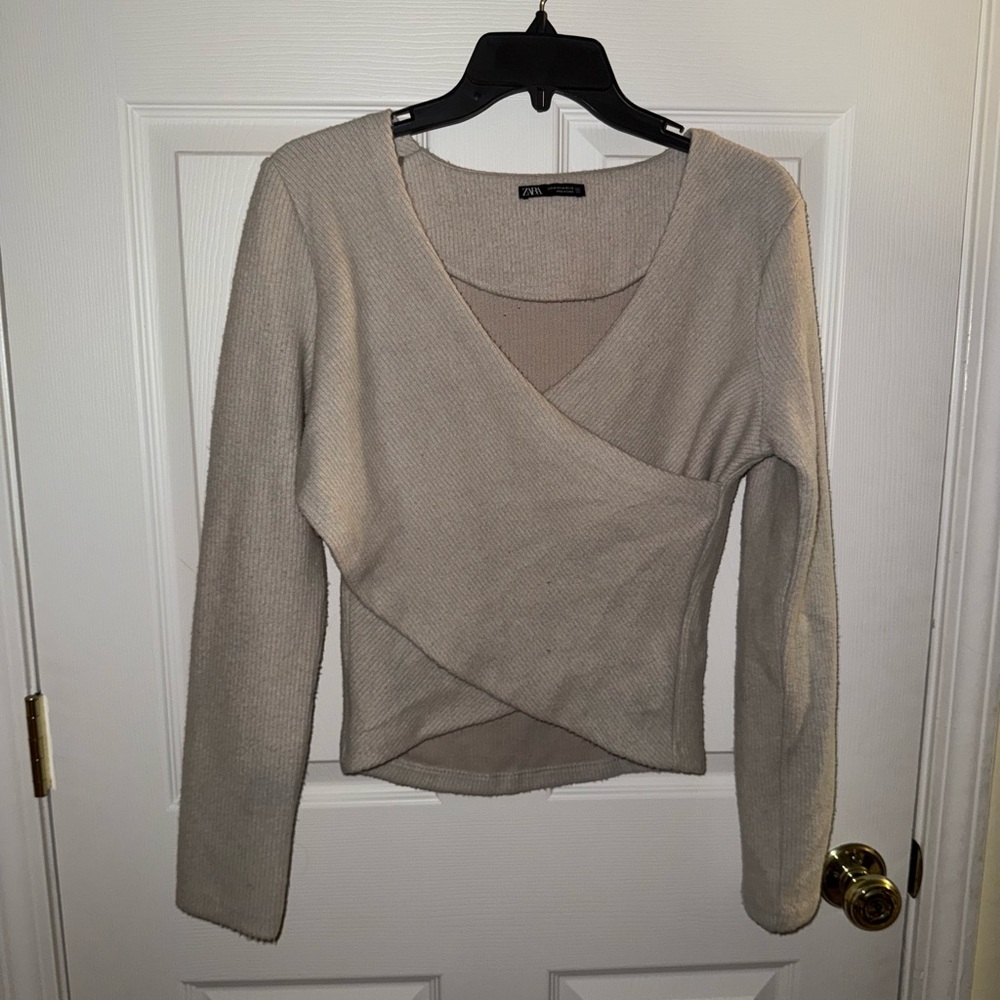 Zara Wrap Sweater
